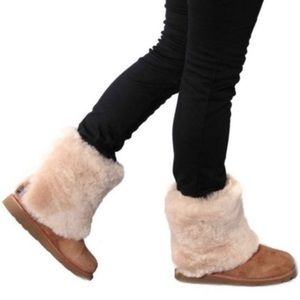 UGG Maylin Shearling Chestnut Boots